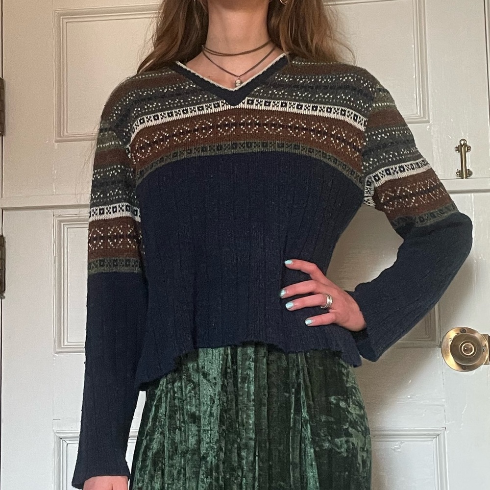 Vintage Fair Isle Sweater